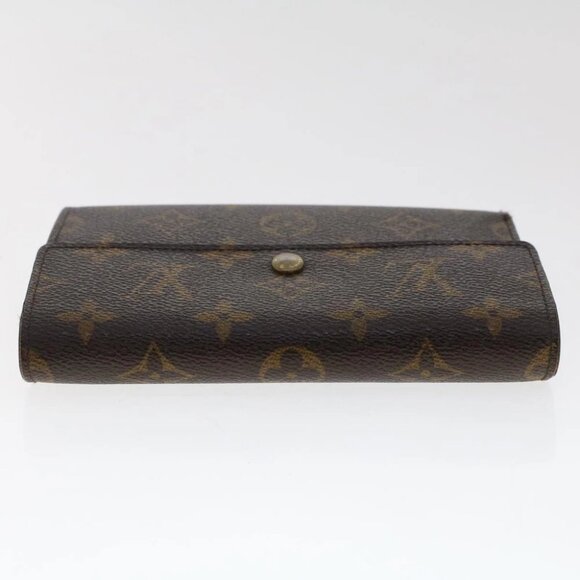 LOUIS VUITTON Monogram Porte Tresor Etui Papie Wallet M61202 LV Auth 48092 - Picture 10 of 14